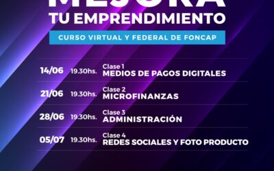 Invitan a emprendedores/as a curso de educación financiera virtual y federal del Foncap
