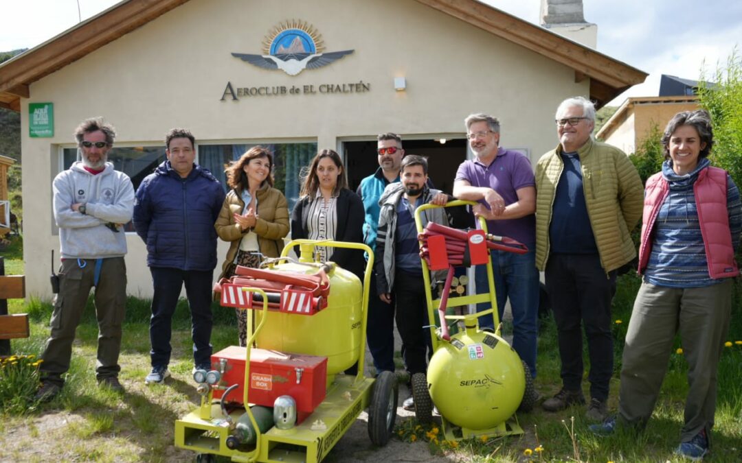 El Gobierno de Santa Cruz colabora con la concreción del aeródromo público en El Chaltén