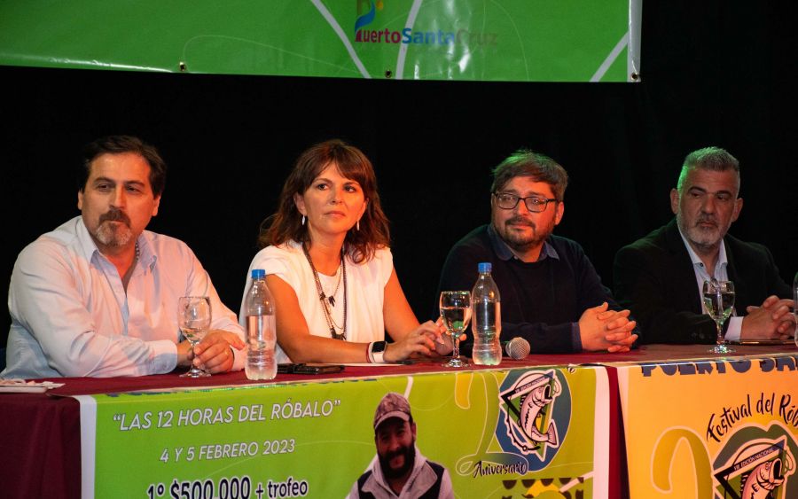 El Gobierno acompañó la presentación de la VIIIª Edición de la Fiesta Nacional del Róbalo