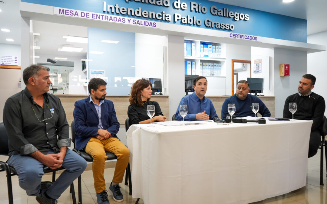 El Gobierno Provincial, Municipio de Río Gallegos y City Bus acuerdan cooperación mutua para implementar el Boleto Estudiantil Santacruceño