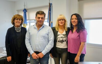 Producción y UNPA avanzan en la articulación de una agenda de trabajo conjunta