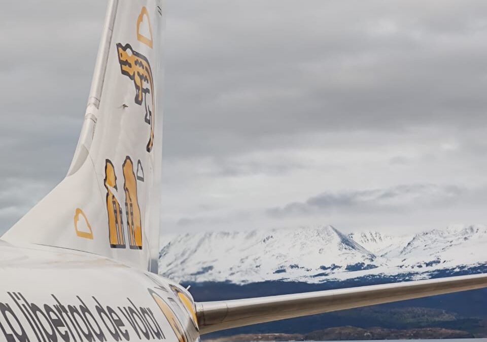 Santa Cruz suma nueva ruta aérea interprovincial uniendo El Calafate y Ushuaia