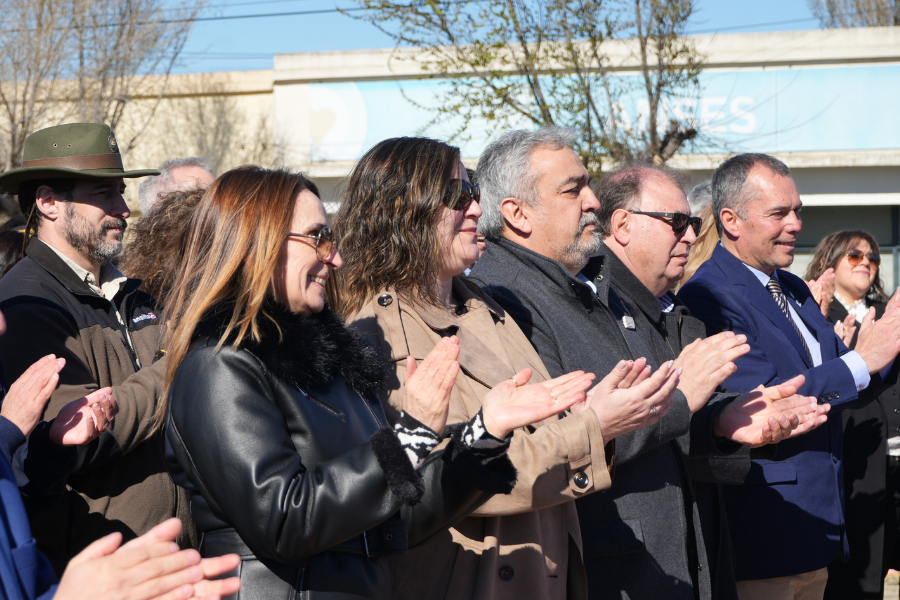 La ministra Ricci participó en el 124º aniversario de Puerto San Julián