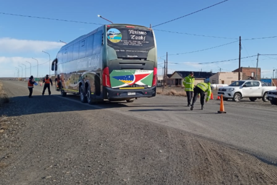 Transporte realizó 540 controles vehiculares en Las Heras y La Esperanza