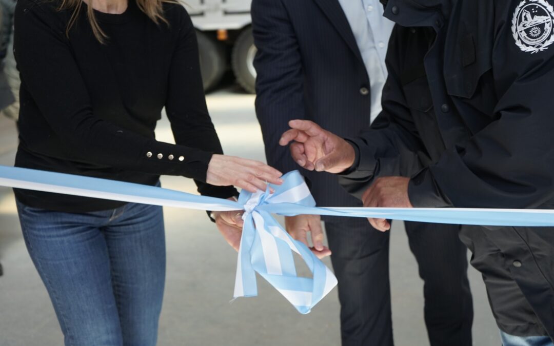 Concretaron la inversión anunciada ante Vidal: BRINKS inauguró su planta en Caleta Olivia
