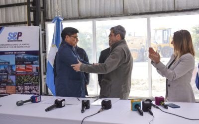 Santa Cruz Puede tomó posesión de ex obrador Austral Construcciones