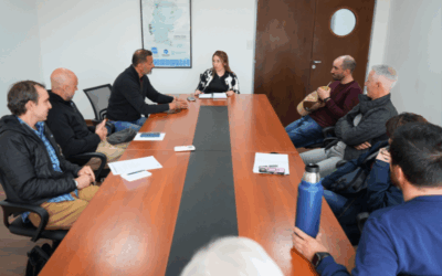 Pesca mantuvo una mesa de trabajo con estancieros y referentes del sector