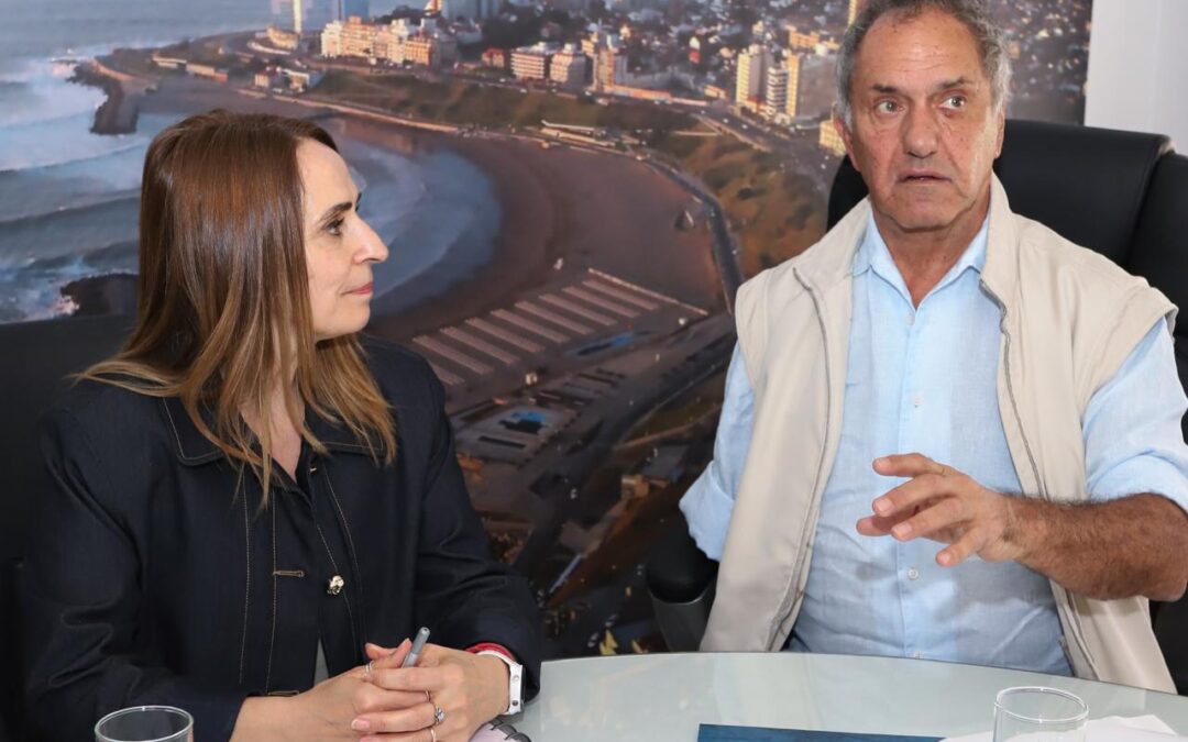 Ricci se reunió con Scioli para avanzar en una agenda turística y de inversiones para Santa Cruz