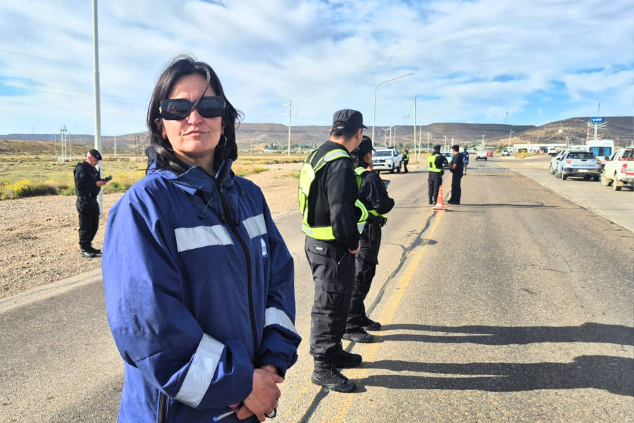 Operativo de fiscalización en Ruta Provincial N°12