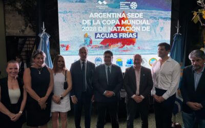 Santa Cruz presentó al país el Mundial de Natación de Invierno 2028
