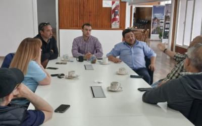 El Gobierno provincial coordina acciones para optimizar el transporte turístico en El Calafate