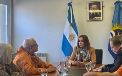 Ricci mantuvo una reunión con representantes del sector comercial de Santa Cruz