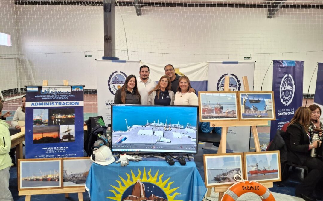 Un.E.Po.S.C. presentó su actividad portuaria en “Viva Barrio”