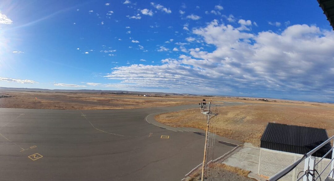 Continúan los relevamientos para fortalecer la infraestructura aérea en Santa Cruz