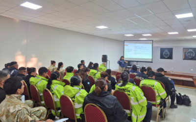 Transporte fortaleció la formación de personal policial en fiscalización vial