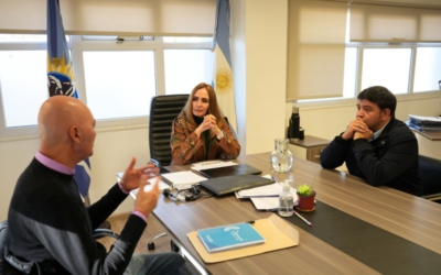 Ricci recibió al diputado Luis Gallardo y avanzan en una agenda conjunta