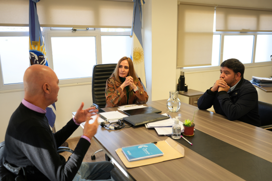 Ricci recibió al diputado Luis Gallardo y avanzan en una agenda conjunta