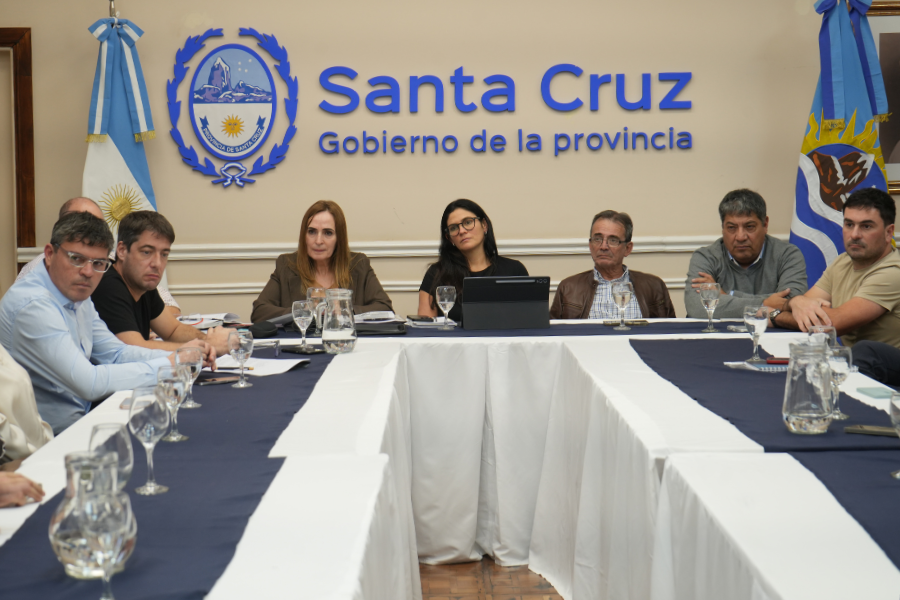 El Gobierno reunió a gremios, empresas y municipios para fortalecer la temporada de langostino y defender el trabajo portuario