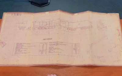 Provincia recibió un plano histórico ferroviario vinculado a YCF