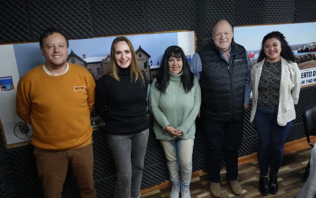 Ricci y Klimenko visitaron Puerto Deseado y destacaron la apertura de la temporada de langostino