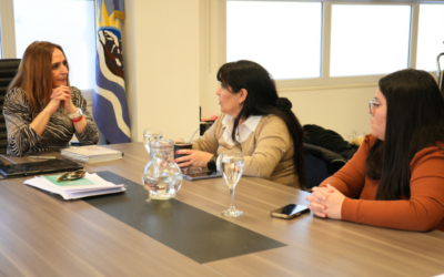 Agenda productiva: Ricci recibió a la diputada de Caleta Olivia Patricia Urrutia