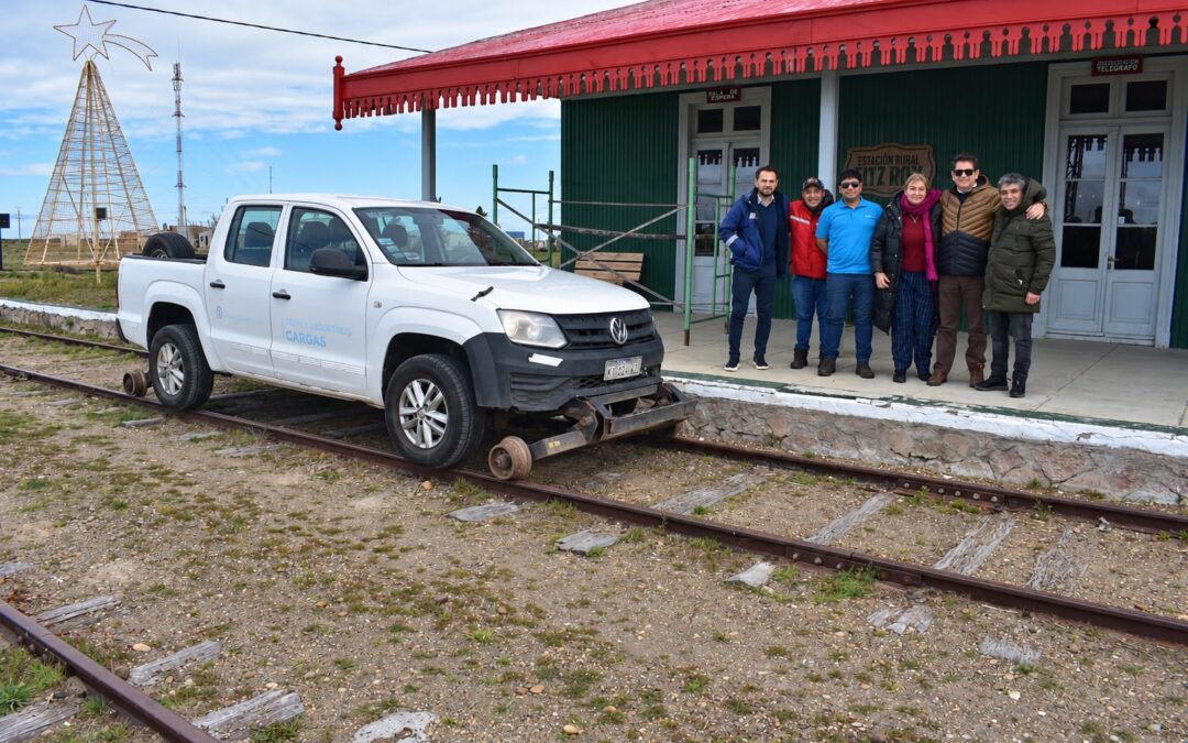 Finalizó la primera etapa de reacondicionamiento del ramal ferroviario entre Jaramillo y Fitz Roy